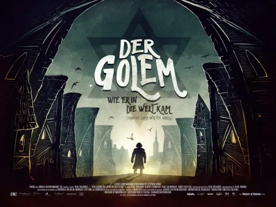 ᴴᴰ Голем, как он пришёл в мир / Der Golem, wie er in die Welt kam (1920)