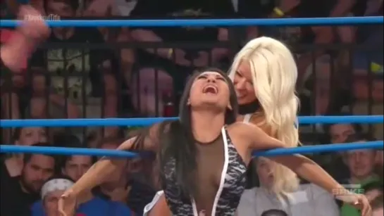 Gail Kim vs Angelina Love(w/ Velvet Sky)(TNA Women's Knockout title)