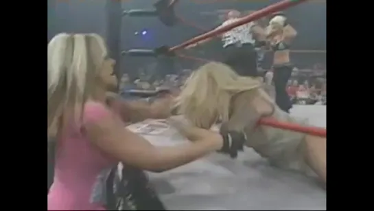 Angelina Love(w/Cute Kip & Velvet Sky) vs ODB