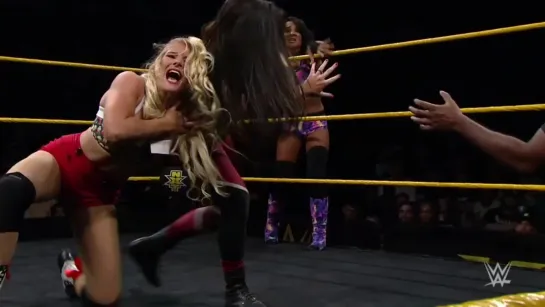 Lacey Evans & Aliyah vs Dakota Kai & Deonna Purrazzo