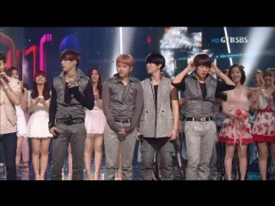 [CUT] 12.06.2011 BEAST - Win + Encore @ SBS Inkigayo