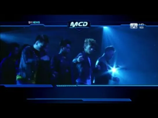 [CUT] 2.06.2011 BEAST - MCD News @ Mnet M!Countdown