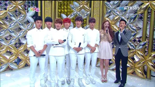 [CUT] 22.05.2011 BEAST - Interview @ SBS Inkigayo