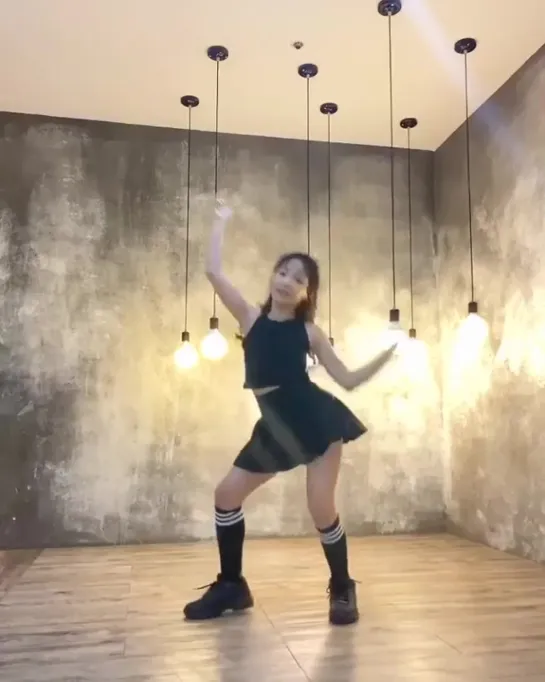 asian girl dance full body korean little skirt