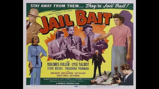 Стив Ривз в фильме «Тюрьма Бэйт» [1954] «Jail Bait»