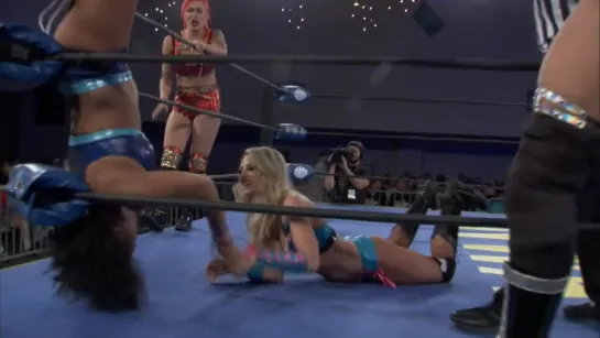 Lady Frost & The Hex (Allysin Kay & Marti Belle) vs Paola Blaze, Jennacide, & Taryn Terrell