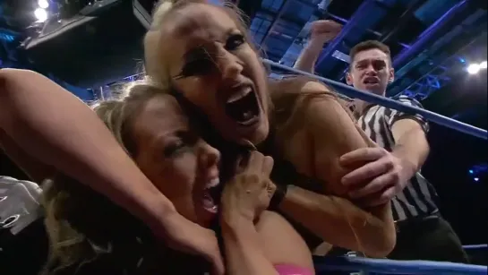 Allie vs Sienna (Impact Knockouts title)