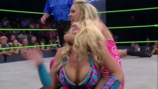 Sienna, Taya, & Taryn Terrell vs Allie, Rosemary, & Gail Kim