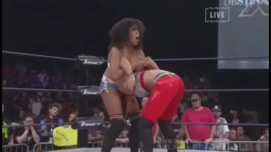 Sienna vs Gail Kim vs Marti Bell vs Jade (TNA Women's Knockout title)