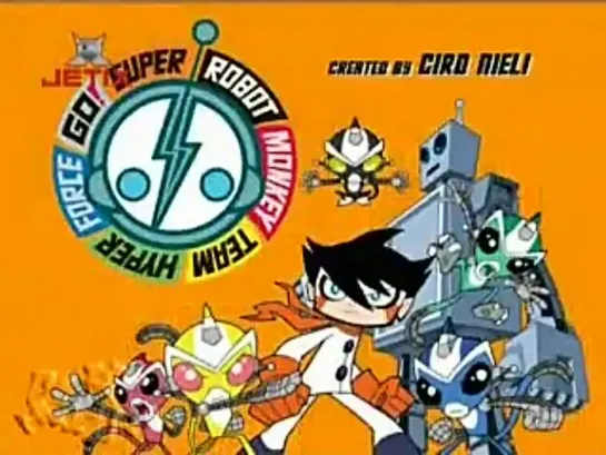 Непобедимая команда Супер-Обезьянок / Super Robot Monkey 3.2