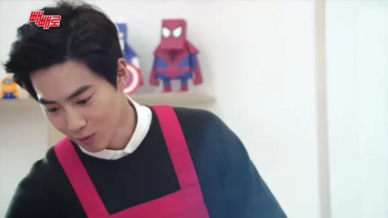 [VIDEO] 151109 Kai & Suho @ Lotte Pepero Facebook Update