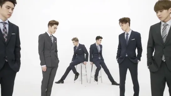 [VIDEO] EXO @ 2015 FW SPAO FOR MEN