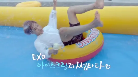 [VIDEO] EXO-K @ Baskin Robbins CF