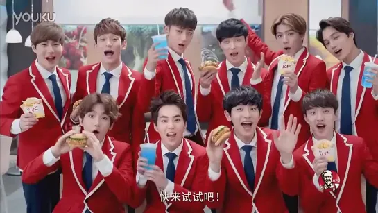 [VIDEO]  EXO @  KFC China CF