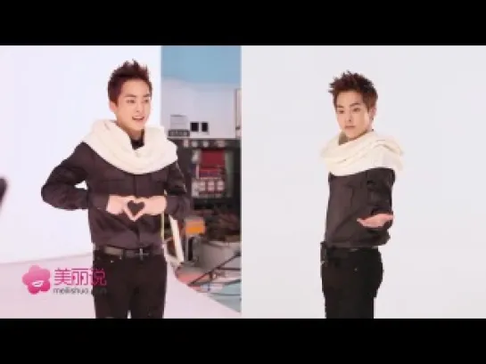 [VIDEO] EXO-M @ Meilishuo CF Making