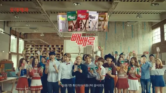 [VIDEO] EXO-K @ Lotte Pepero CF