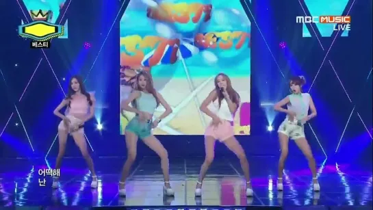 140730 BESTie - Hot Baby @ Show Champion