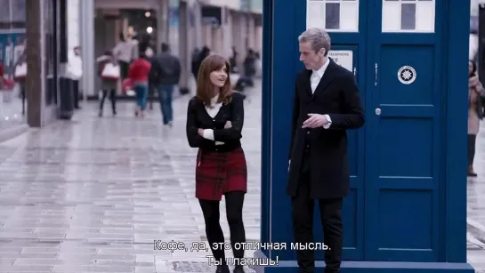 Doctor Who \ Доктор Кто - Доктор и Клара приземлились в Глазго (отрывок)