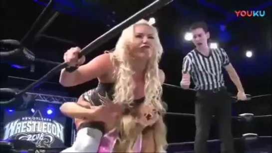 Allie vs Taya Valkyrie (Impact Knockouts title)