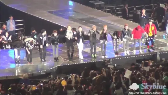 [FANCAM] 130511 EXO @ Dream Concert Ending