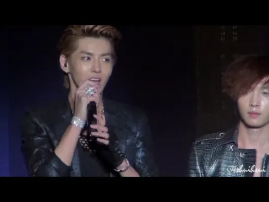 [Fancam] 120914 EXO-M - Ment @ Kpop Music in China