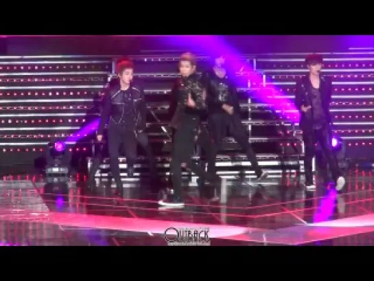 [FANCAM] 120724 EXO-M - MAMA @ Show Asia Star