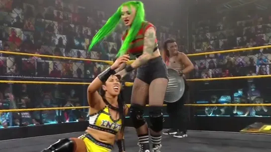 The Way (Candice LeRae & Indi Hartwell) vs Shotzi Blackheart (NXT Women's Tag Team titles)