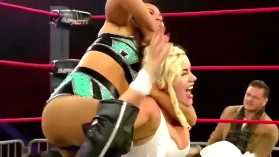 Rosemary & Taya Valkyrie vs Jordynne Grace & Tenille Dashwood (w/Kaleb With A K)