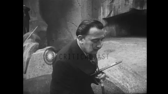 Dalí paints a rhino HD (Paris, Zoo de Vincennes) (1955)