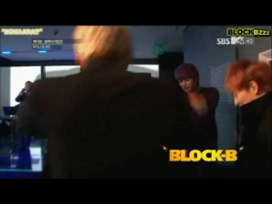 [BlockBzzz & "NONAaRA?"] [22.11.12]  Match Up: Block B Returns Ep. 6 (рус.саб)