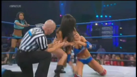 TnT(Miss Tessmacher & Tara) vs Madison Rayne & Gail Kim