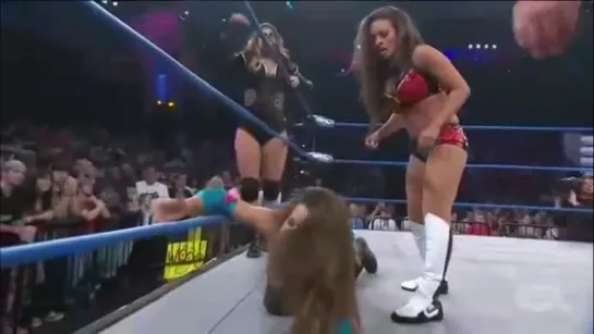 TnT(Tara & Miss Tessmacher) vs Sarita & Rosita(TNA Womens Knockouts tag team titles)