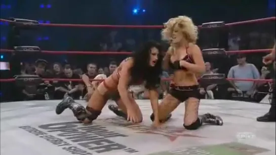 Tara vs Madison Rayne(w/Angelina Love & Velvet Sky)