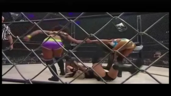 The Dollhouse (Jade  Marti Bell, & Rebel) vs Gail Kim, Velvet Sky, & Maria