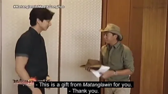 1[ENG SUB] Matanglawin Meets Gong Yoo May 21, 2017 - - 13