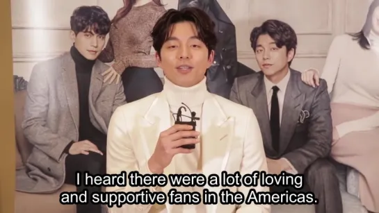 EXCLUSIVE DramaFever Shout-Out From GONG YOO _ Watch Him In GOBLIN This Friday