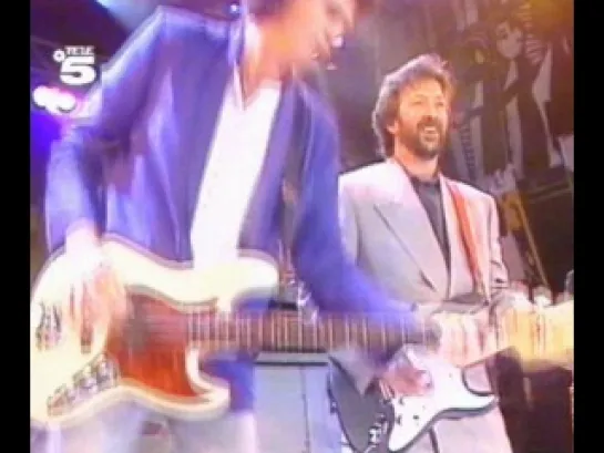 Группа "Dire Straits" &"Eric Clapton"- Sultans Of Swing (1988)