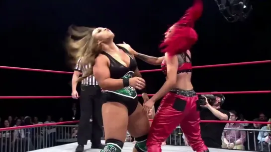 Jordynne Grace vs Miranda Alize (w/Madison Rayne)(Impact Knockouts title)