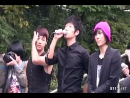 [FANCAM] 3.10.2010 DooKwang #2 @ Mini fanmeet after Inkygayo