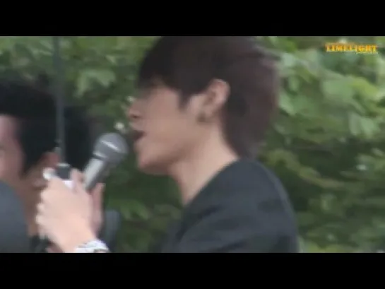 [FANCAM] 3.10.2010 JunHyung @ Mini fanmeet after Inkygayo