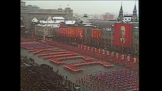 HD Soviet October Revolution Parade, 1977 Part I Парад 7 Ноября