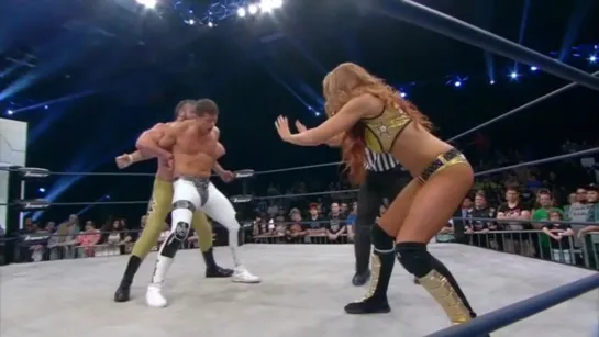 Cody & Brandi Rhodes vs Mike Bennett & Maria