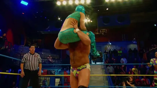 The Reptile Tribe (Daga, Jeremiah Crane & Kobra Moon) vs Joey Ryan, Ivelisse,  & XO Lishus (Lucha Underground Trios title)