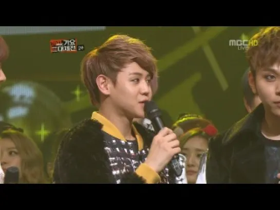 [CUT] 31.12.2012 Countdown - BEAST Interview Cut @ MBC Gayo Daejun