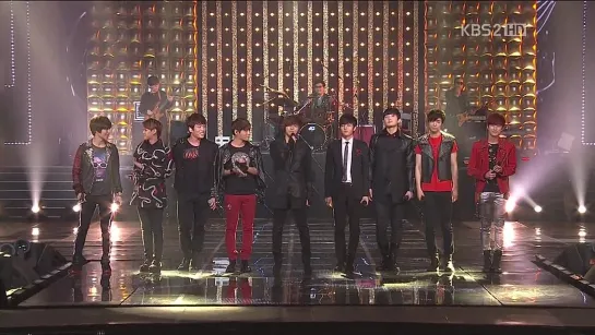 [PERF] 28.12.2012 Boohwal feat. Idol Super Band - Never Ending Story (YoSeob Cut) @ Live on KBS Gayo Daejun