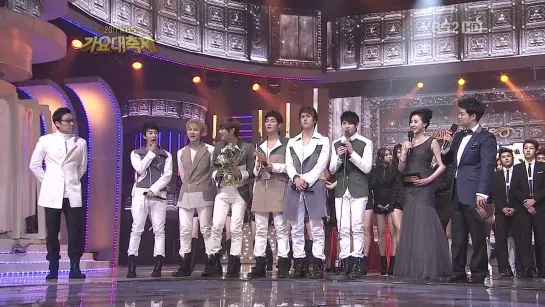 [CUT] 30.12.2011 BEAST - Song Of The Year Award @ KBS Gayo Daejun