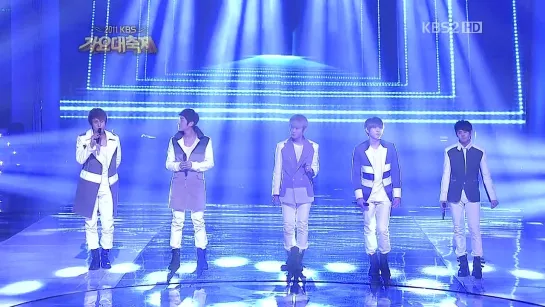 [PERF] 30.12.2011 BEAST - Men Are Ships, Women Are Ports (Immortal Song Special Stage) @ Live on KBS Gayo Daejun