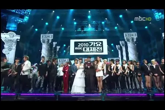 [CUT] 31.12.2010 Ending - BEAST Cut @ MBC Gayo Daejun