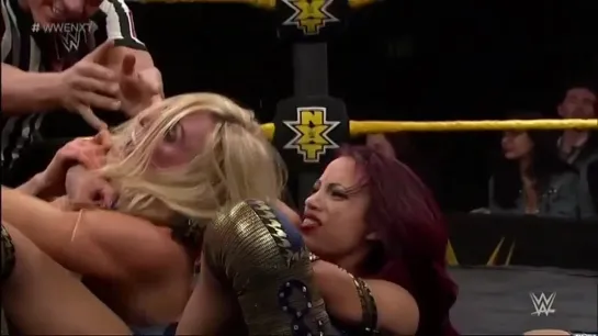 Sasha Banks vs Charlotte (NXT Women's title)