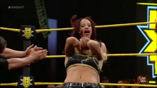 Charlotte (w/Ric Flair) vs Sasha Banks (w/Becky Lynch) (NXT Women's title)